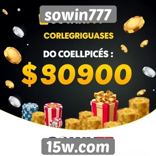 Promoções e bônus oferecidos por sowin777